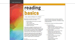 Desktop Screenshot of mhereadingbasics.com